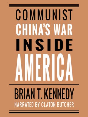 cover image of Communist China's War Inside America